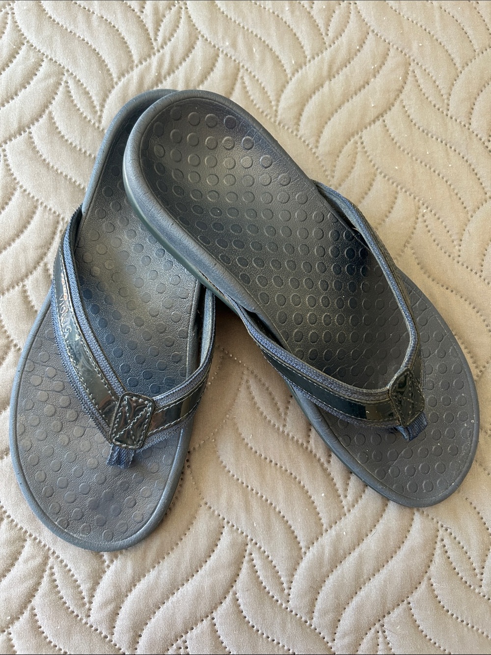 💙 Vionic Women's Navy Blue  Flip Flops